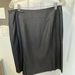 Tahari Charcoal Suit - Jacket + Skirt. Size 10. $50
